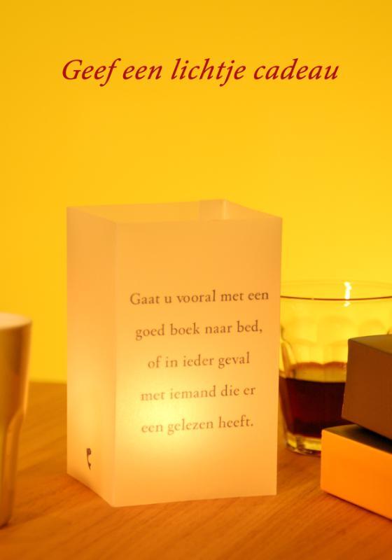 Omslag van boek: Literair lichtje set 25 ex