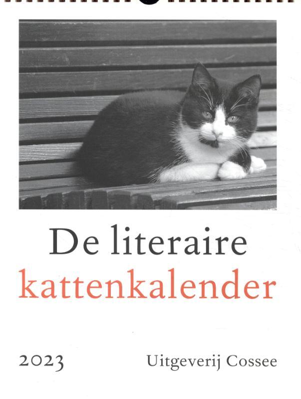 Omslag van boek: 2023Literaire kattenkalender